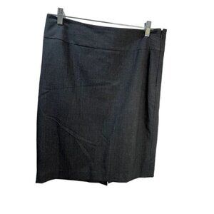 Rafaella Women's Wide Waistband Gray Mini Skirt‎ Size 10